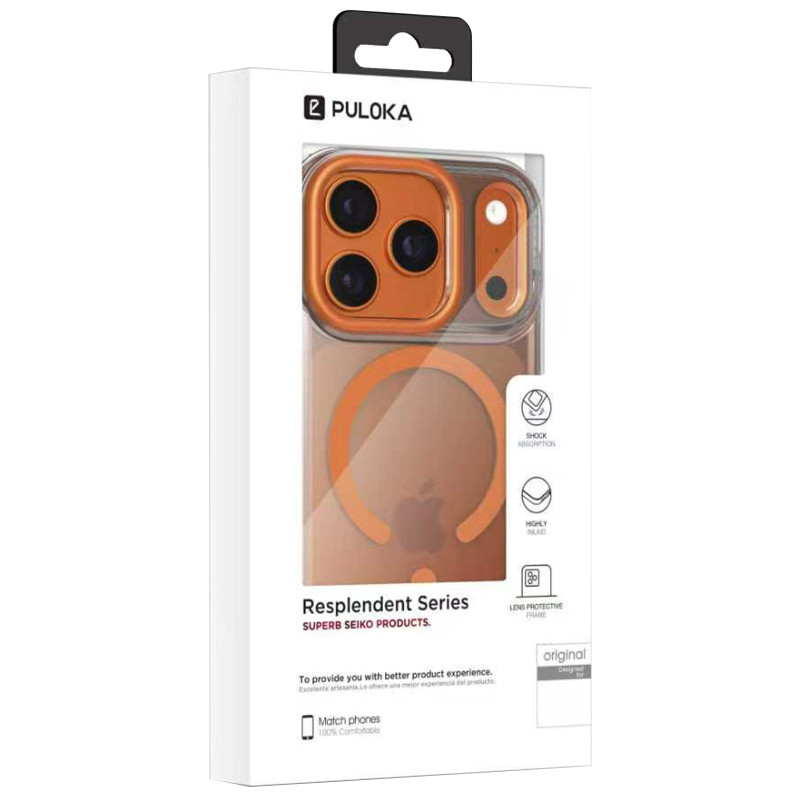 Чехол TPU+PC Puloka Resplendent with Magnetic Fit для Apple iPhone 17 Pro (6.3") Херсон - зображення 3