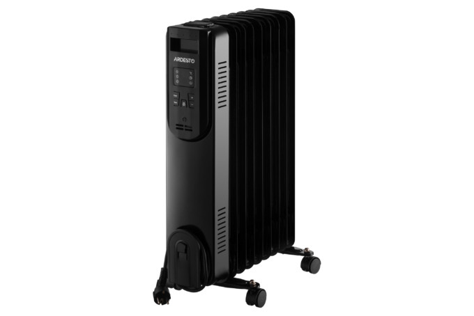 Масляный радиатор Ardesto OFH-E09X2 9 ребер 2000 Вт Київ - зображення 1
