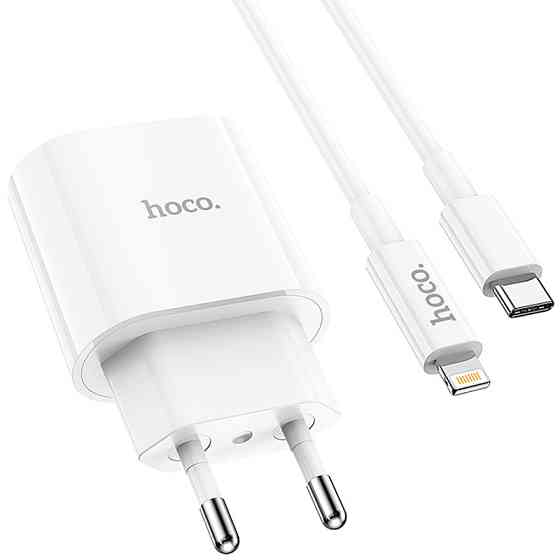 СЗУ Hoco C94A Metro PD20W (1USB-C) + кабель Type-C to Lightning Херсон