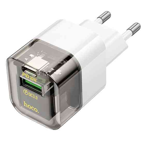 СЗУ Hoco C131A Platium PD30W+QC3.0 (1USB-A/1C) Херсон