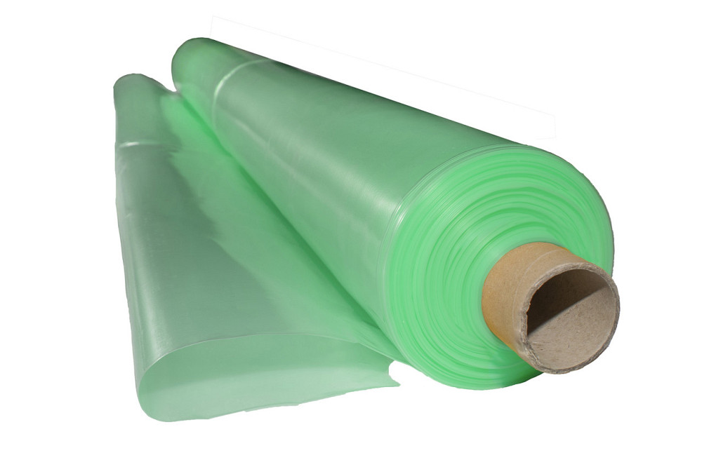 Плёнка 120мкм 8м*25м многолетняя для теплиц зелёная  "Планета Пластик" UV-4 сезона Харків - зображення 3
