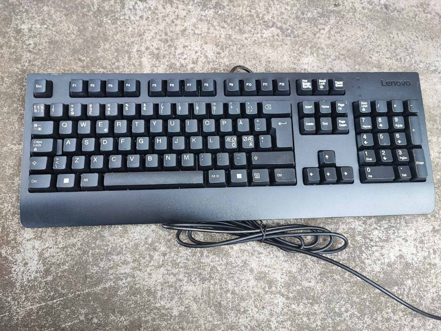 повнорозмірна дротова USB-клавіатура Lenovo Preferred Pro II Хмельницький - зображення 3