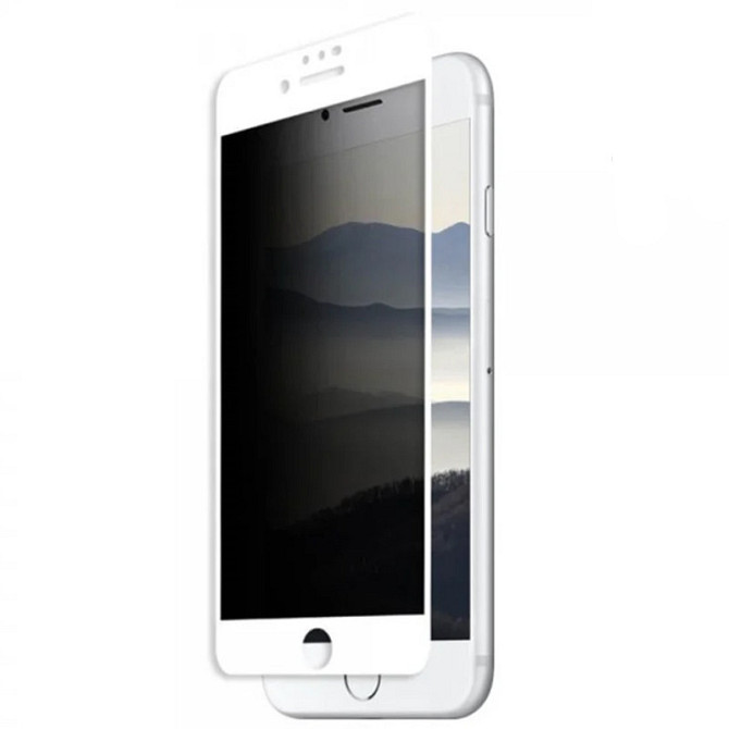 Защитное стекло Privacy 5D (тех.пак) для Apple iPhone 7 / 8 / SE (2020) (4.7") Херсон - изображение 8