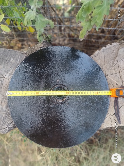 Диск сошника з ступицею в зборі.Виробництво срср. Лысянка - изображение 1