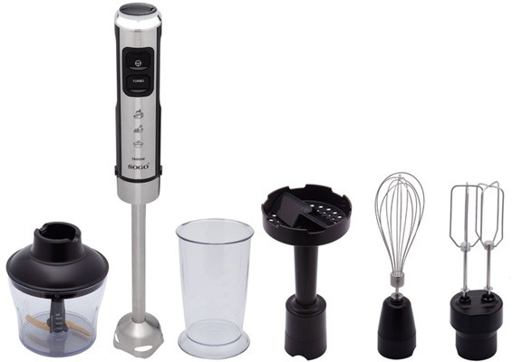 Блендер погружной SOGO SS-14480 1500 Вт серебристый Киев - изображение 2