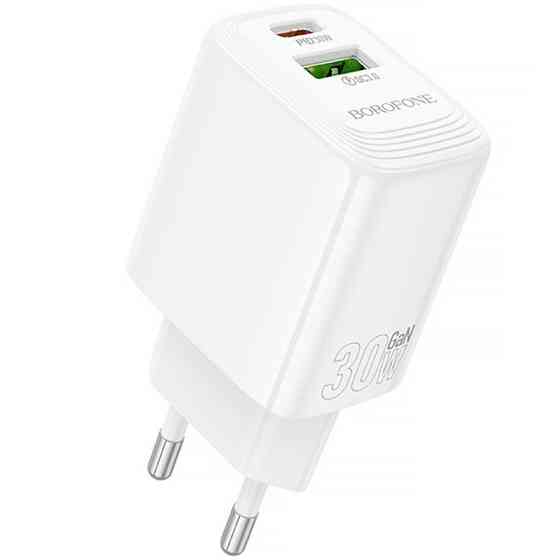 СЗУ Borofone BN29 Fuente PD30W+QC3.0 (1USB-A/1C) Херсон
