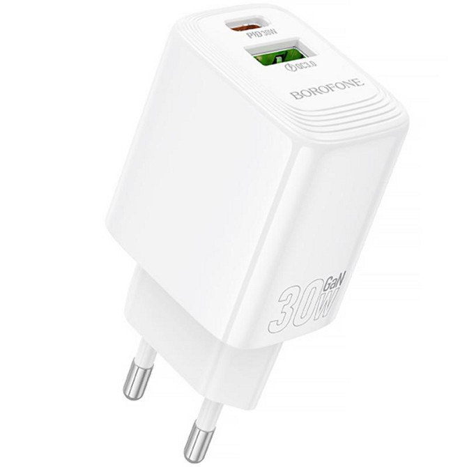 СЗУ Borofone BN29 Fuente PD30W+QC3.0 (1USB-A/1C) Херсон - изображение 1