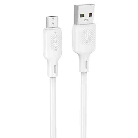 Дата кабель Borofone BX113 Lenny USB to MicroUSB 2.4A (1m) Херсон