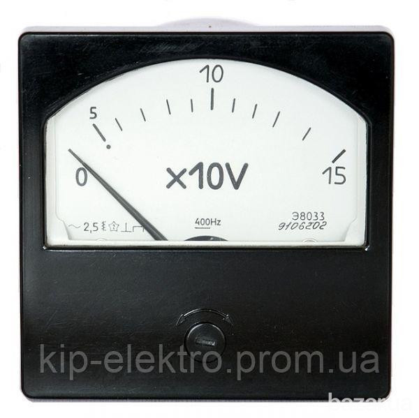 Вольтметр щитовой Э8033 (Э-8033, Э 8033, Е8033, Е-8033) Київ - зображення 2
