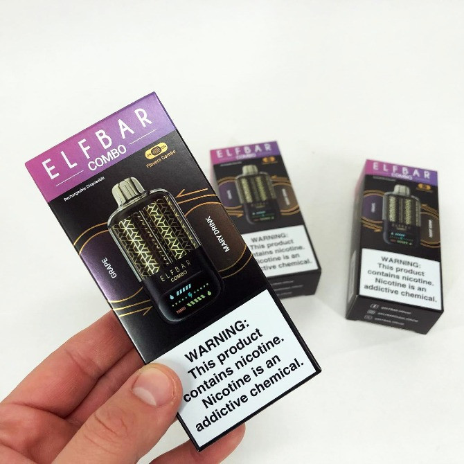POD система ELF BAR 25000 тяг. Перемикання смаків. Виноград-Мускат Львів - зображення 2