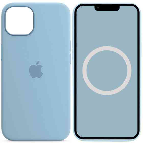 Чехол Silicone case (AAA) with Magsafe and Animation для Apple iPhone 13 (6.1") Херсон