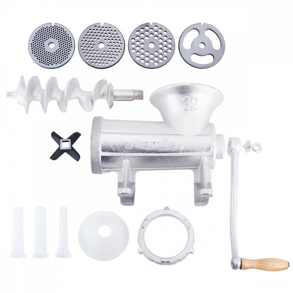 Мясорубка ручная Kamille чугунная KM 6527 Одеса - зображення 5