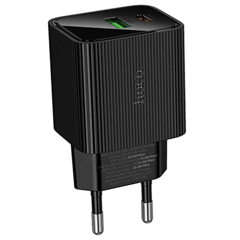 СЗУ Hoco CS83A Excellent with digital display PD20W+QC3.0 (1USB-A/1C) Херсон - зображення 6