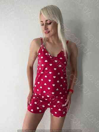 Женская пижама с рисунком из коллекции "Amour" (арт. LPK 4070/40/01) Кривой Рог