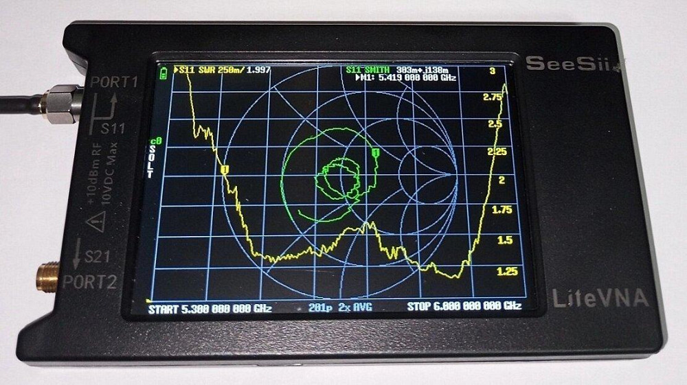 Антенна Yagi 2435-2650/5420-5950MHz 16dBi, до 40W, AOSIYANT, SMA-male разъем, направленная Дніпро - зображення 5