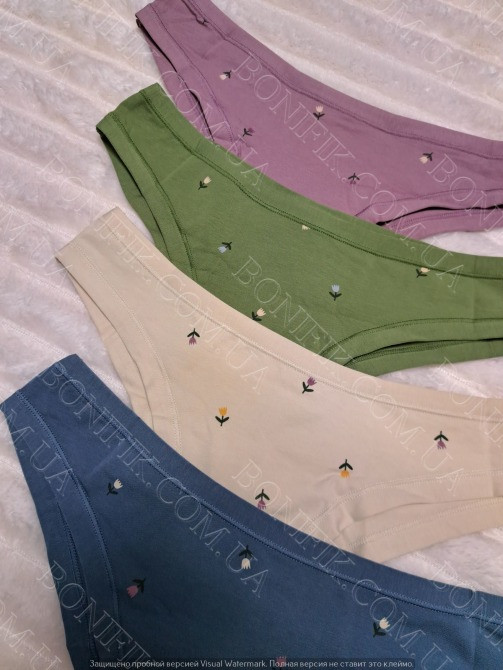 Цветные женские трусы-бразилианы ТМ "Obrana" (Anabel Arto) (арт. 200-20/4) Кривий Ріг - зображення 3