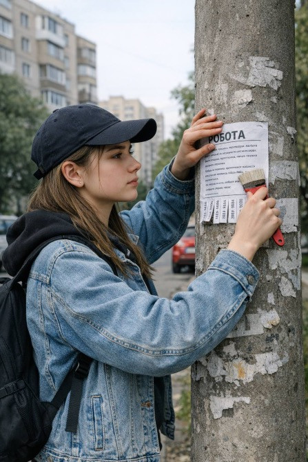 Розклейка оголошень Київ | Розноска під двірники авто | Реклама по місту | Promo Service Kyiv Київ - зображення 1