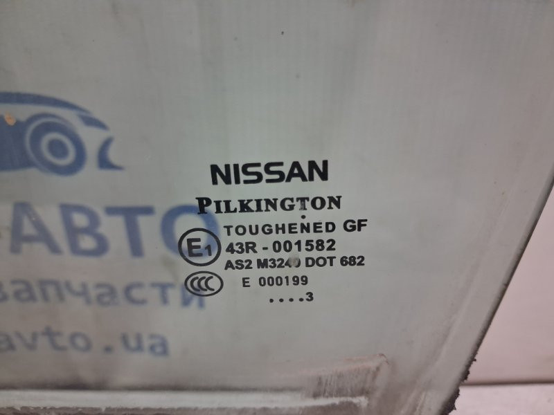 Стекло двери переднее левое Nissan Qashqai 2006-2013 80301JD000 (Арт. 82837) Киев - изображение 2