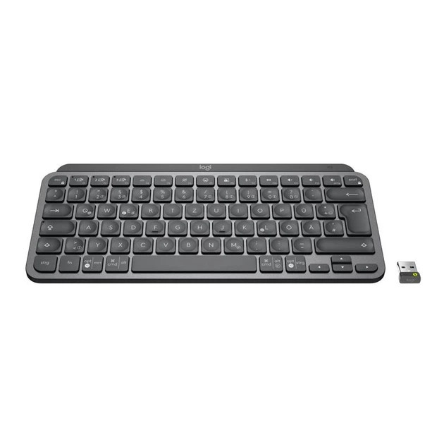 Клавиатура компьютерная безпроводная Logitech MX Keys Mini Illuminated UA Graphite L920-010608 графи Київ - зображення 2