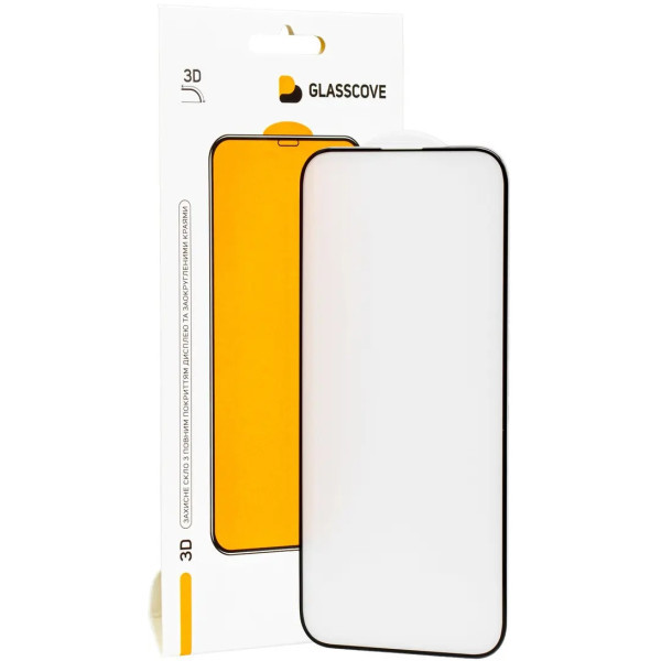 Захисне скло Glasscove 3D для iPhone 17 Pro/17/16 Pro Black (Код товару:42380) Харьков - изображение 1