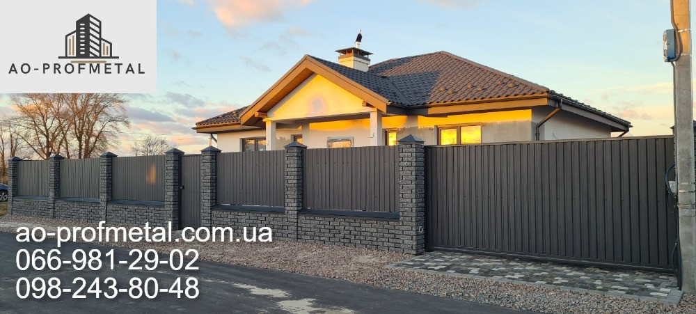 Ковпаки на паркан, Ковпаки на стовпчики. Київ - зображення 7