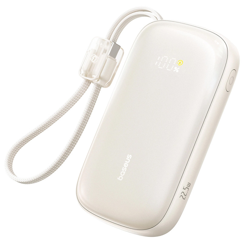 Портативное ЗУ Power Bank Baseus EnerFill FC21 Qpow 3 Ultra 22.5W with cable 20000 mAh (PPFLS) Херсон - изображение 1