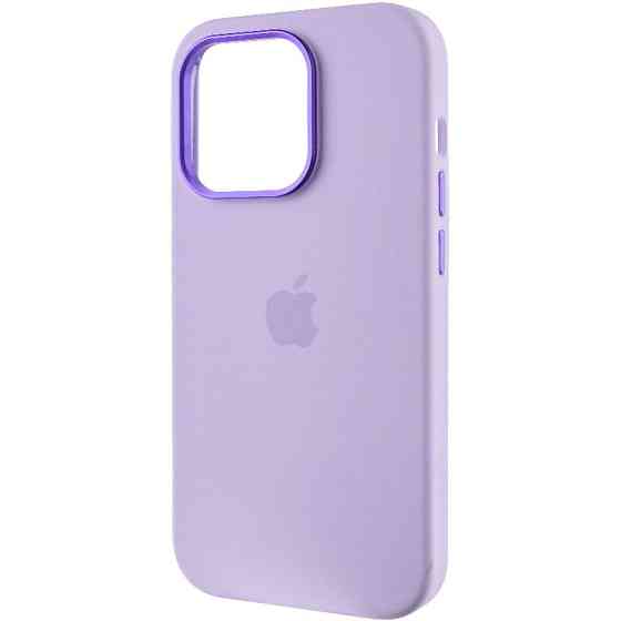 Чехол Silicone Case Metal Buttons (AA) для Apple iPhone 14 Pro Max (6.7") Херсон