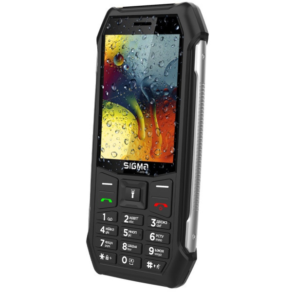 Телефон Sigma mobile X-Style 323 Rain Black Харків - зображення 3