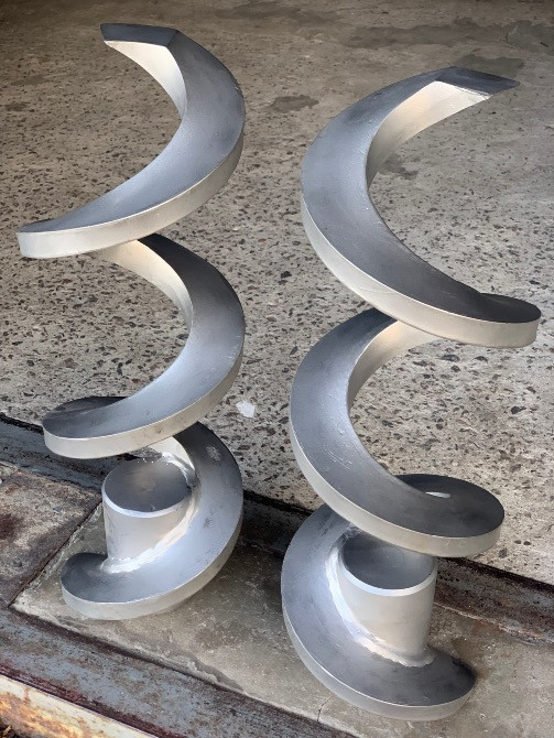 Шнеки допоміжні подаючі на полтавський волчок-мʼясорубку полтавську К7-ФВП-200. Заводські. Продам. Полтава - изображение 6