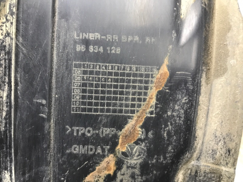 Подкрылок задний правый Chevrolet Epica 2006-2013 96633558 (Арт. 52177) Київ - зображення 8