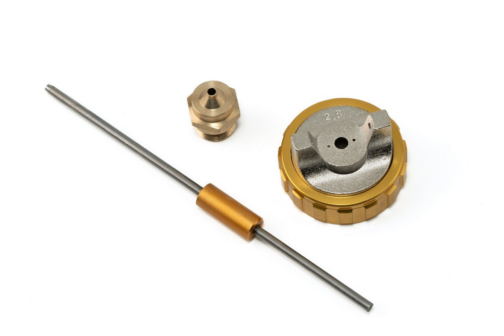 Форсунка сменная для пневмопистолета для покраски HP MASTERTOOL Ø 2.5 мм - дюза воздушная головка иг Харьков - изображение 1