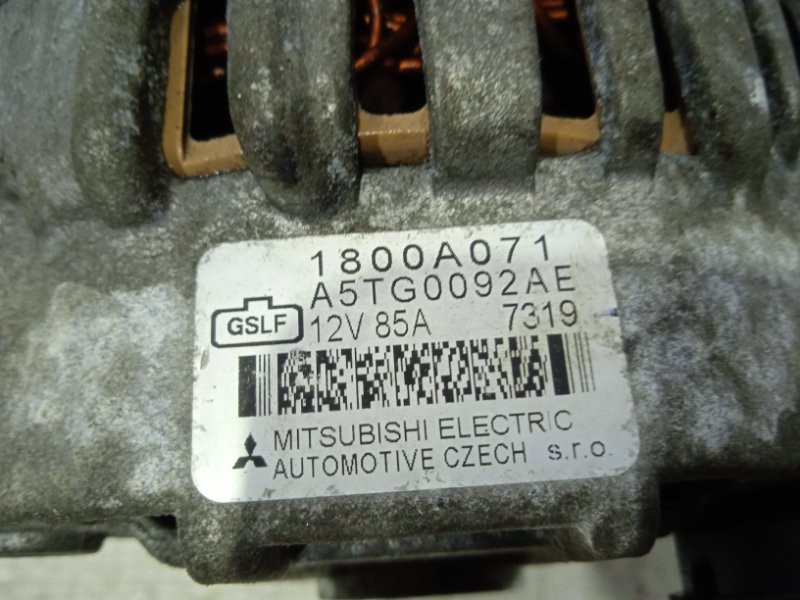 Генератор Mitsubishi Lancer 2007-2017 1800A071 (Арт. 20407) Киев - изображение 5