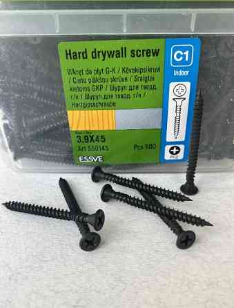 Саморіз ESSVE комбі 3.9*45 мм для гіпсокартону, 900шт -Арт.550145 Вінниця
