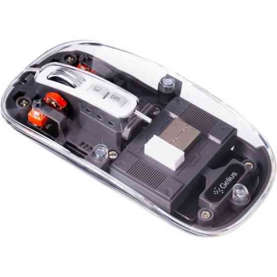 Мишка Gelius Aura GP-WM001 Transparent/Grey (Код товару:41480) Харків
