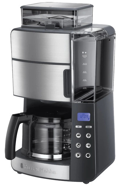 Кофеварка капельная Russell Hobbs Grind & Brew 25610-56 1000 Вт серебристая Киев - изображение 1