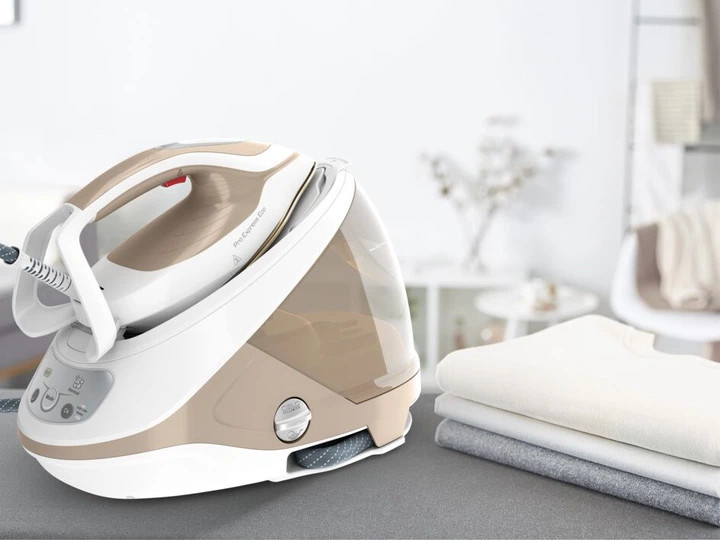 Утюг с парогенератором Tefal PRO EXPRESS ECO GV9E22E0 2200 Вт золотистый Киев - изображение 6