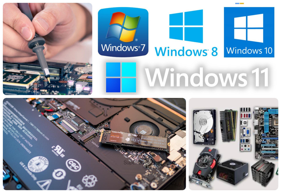 Ремонт комп'ютерів ноутбуків. Установка Windows. Чистка. Апгрейд, Обухів Обухов - изображение 1