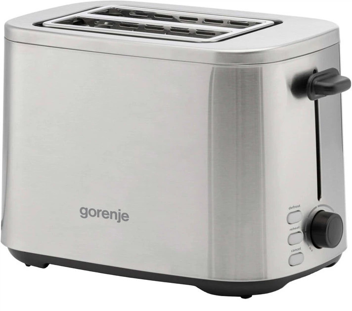 Тостер Gorenje T800DS 800 Вт серебристый Київ - зображення 1