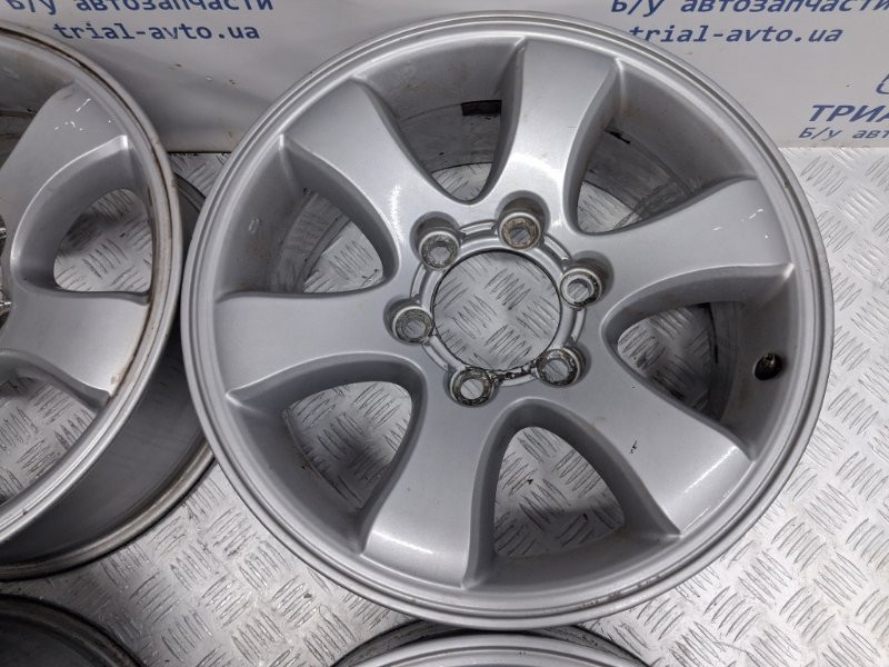 Диски титан комплект R17 Toyota Prado J120 4.0 1GR-FE 2002 (б/у) Киев - изображение 3