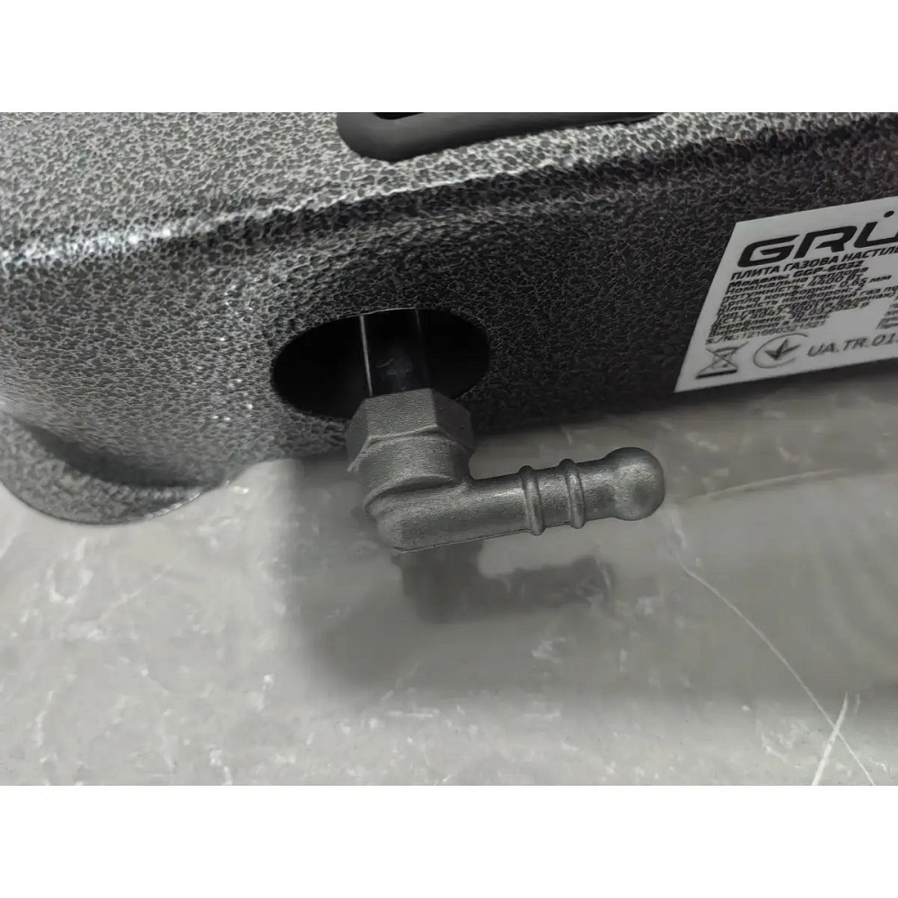 Плита газовая Grunhelm GGP-6032 4400 Вт черная Київ - зображення 7