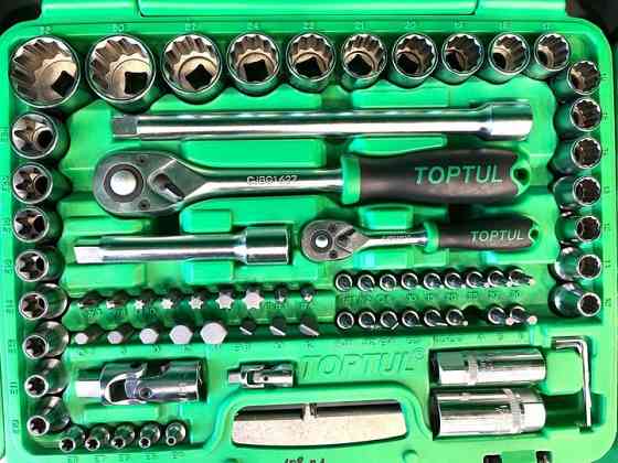Профессиональный набор автоинструмента 1/4", 1/2" 108ед. (12-гр.) TOPTUL GCAI108R1 Харків