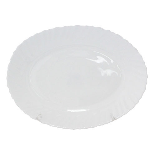 Блюдо овальне SNT 30062-00 30 см біла Київ - зображення 1