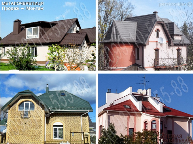 Кровельные работы Тарасовка, Юровка. Замена кровли.Перекрыть крышу.Строительство крыши.Ремонт кровли Киев - изображение 4