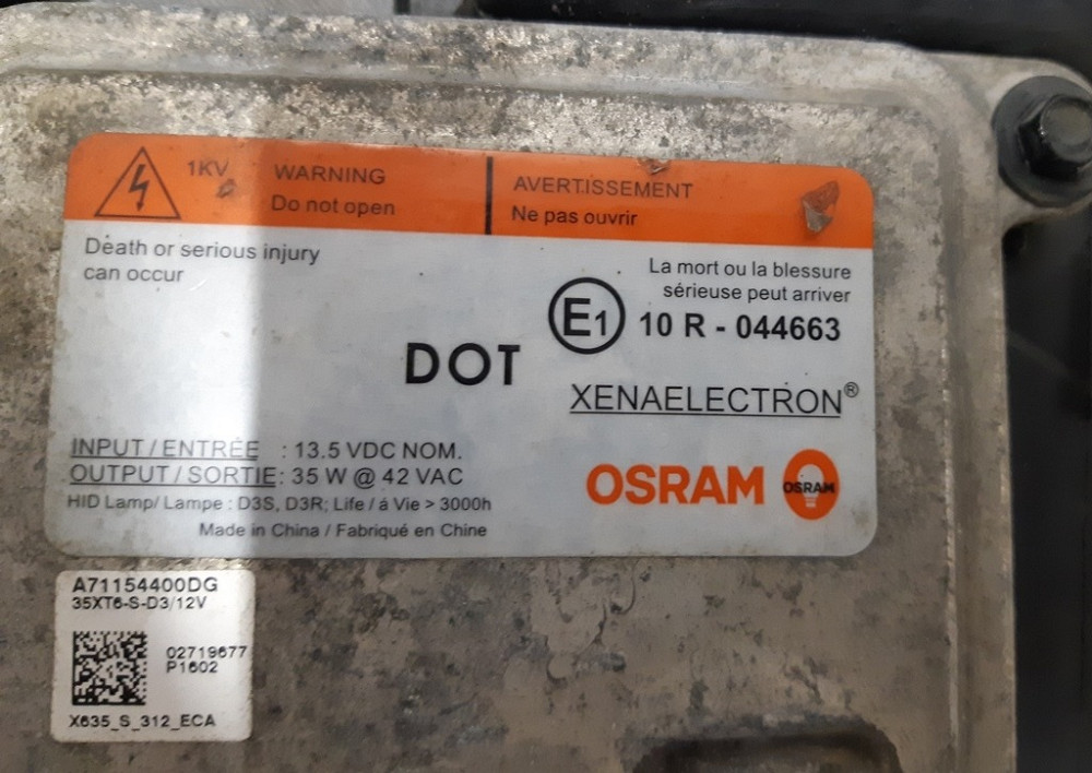 Фара главная правая (ксенон) (USA) с повреждением Tesla model S 6005907-00-D Київ - зображення 5