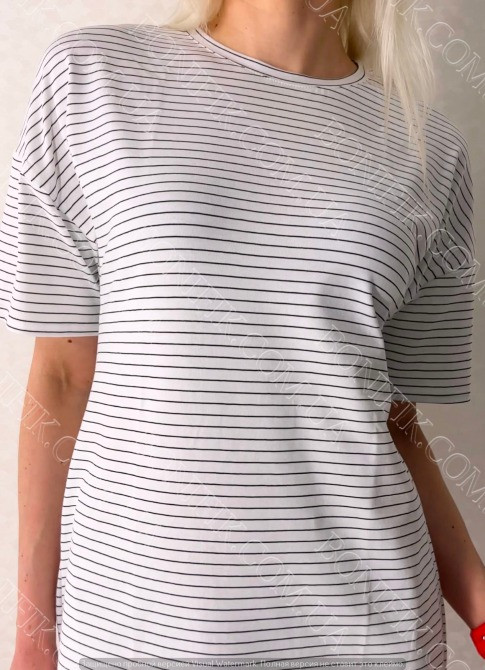 Женское домашнее платье в полосочку "Strip Life" (16154) (арт. 1638) Кривий Ріг - зображення 2