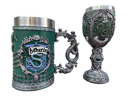 Подарочный набор Кружка и Бокал 3D Harry Potter Слизерин Київ