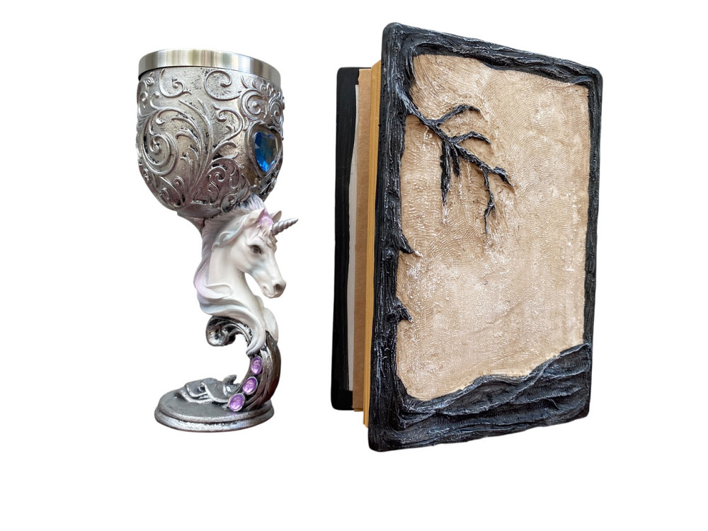 Подарочный набор Бокал 3 Единорог и Блокнот 3 «Тень Ворона» Київ - зображення 4