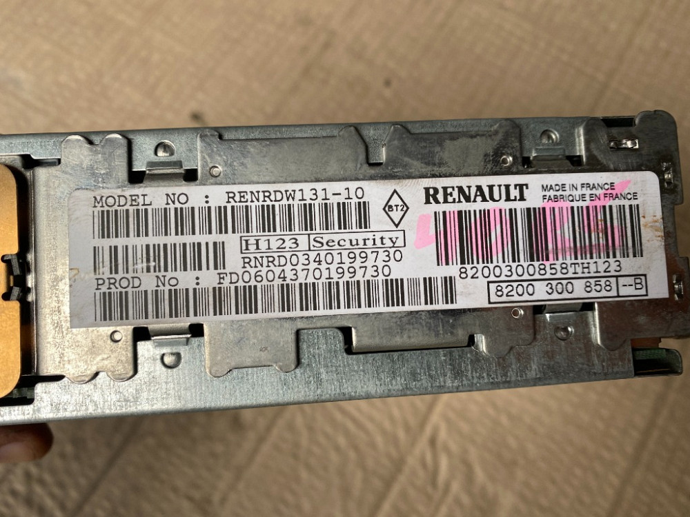 Автомагнитола Renault Scenic II 2003-2009 (8200300858) Ковель - изображение 3