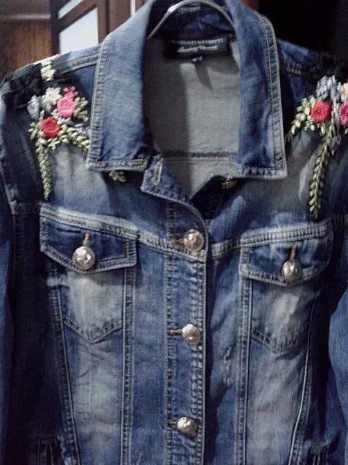 Женская джинсовая куртка Днепр - изображение 3