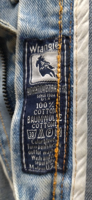Джинси зимові, вінтаж Wrangler , Made in Usa, розмір 31 Київ - зображення 8